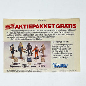 Vintage Meccano Star Wars Ads Clipper Survival Kit Print Ad - Belgium (1981)
