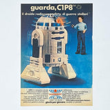 Vintage Meccano Star Wars Ads Harbert Remote Control R2-D2 Print Ad - Italy (1978)