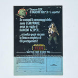 Vintage Meccano Star Wars Ads Harbert ROTJ Rancor Keeper Offer Print Ad - Italy (1983)