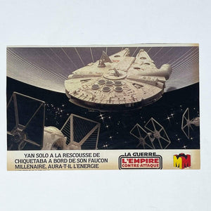 Vintage Meccano Star Wars Ads Meccano ESB Story Print Ad - Falcon - France (1980)