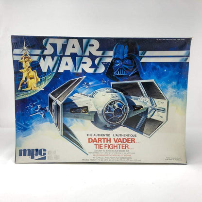 Vintage MPC Star Wars Vehicle Darth Vader TIE Fighter Model Kit SEALED in Canadian Box