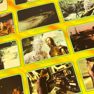 Vintage O-Pee-Chee Star Wars Trading Cards O-Pee-Chee Empire Strikes Back Series 3 - Uncut Sheet