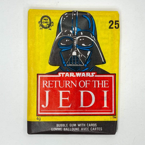 Vintage O-Pee-Chee Star Wars Trading Cards OPC Return of the Jedi Series 1 Sealed Pack - Darth Vader