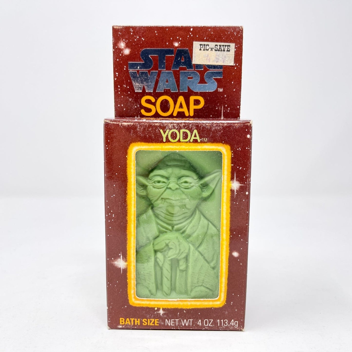 Vintage Omni Cosmetics Star Wars Non-Toy Yoda Soap Bar MIB - Omni Cosmetics