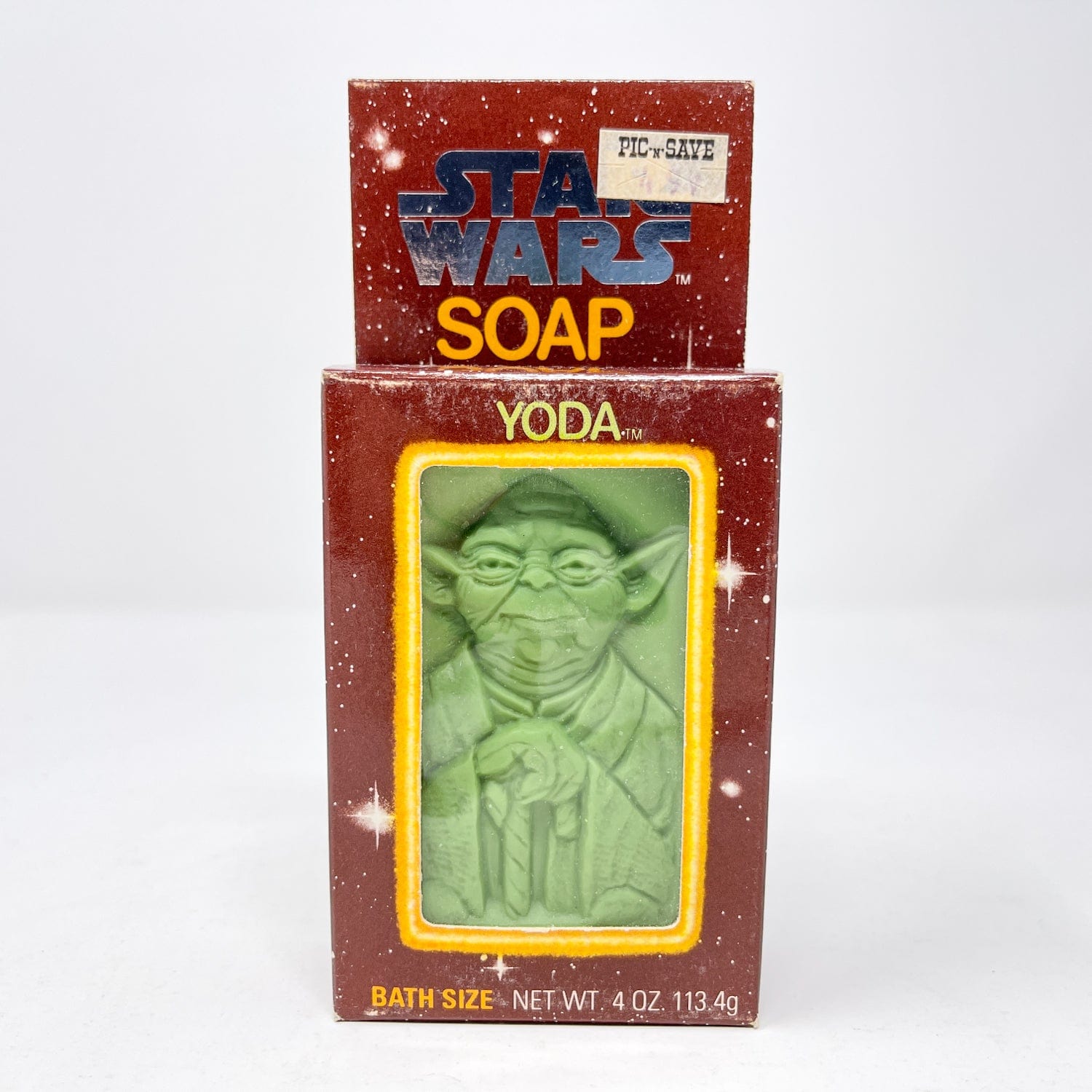 Vintage Omni Cosmetics Star Wars Non-Toy Yoda Soap Bar MIB - Omni Cosmetics