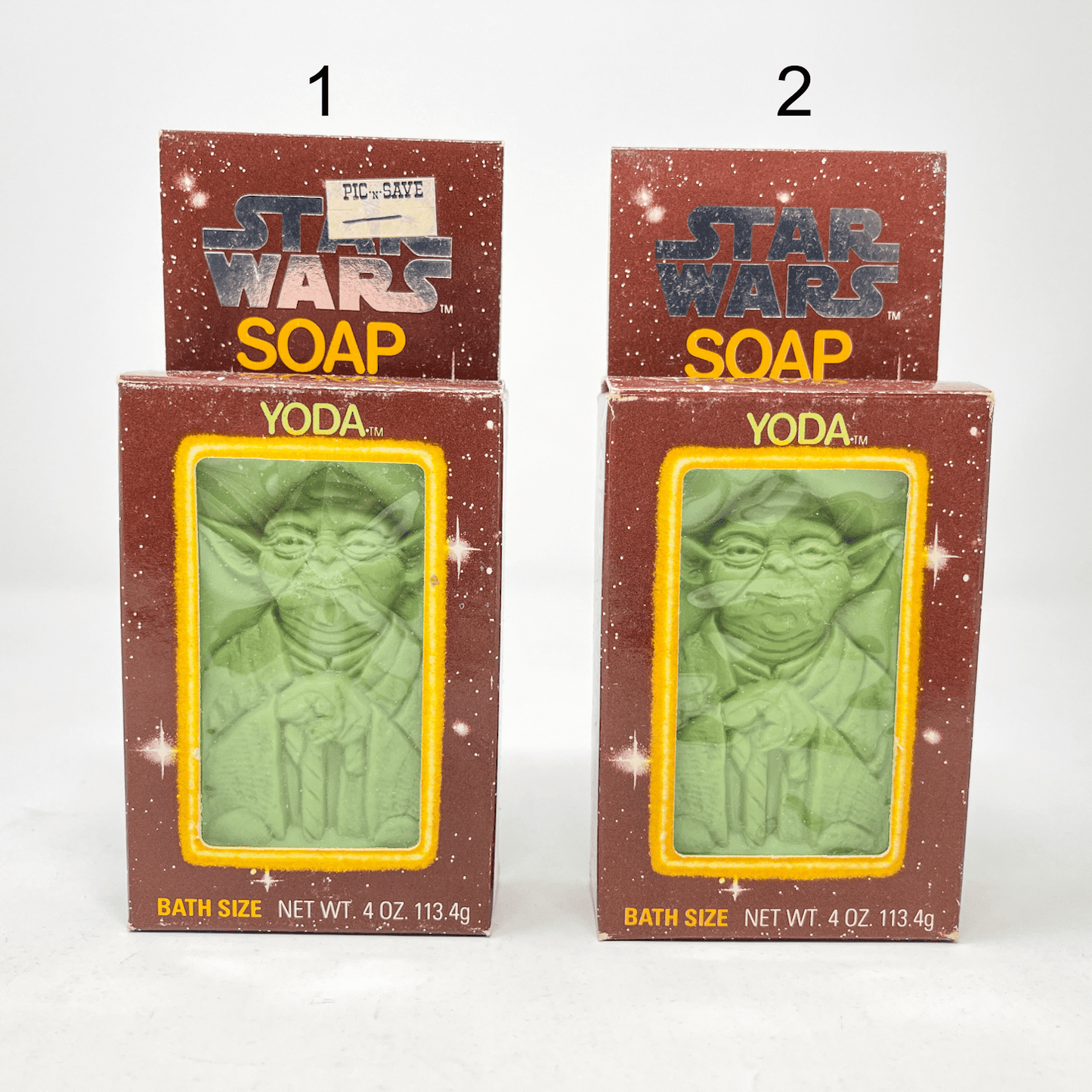 Vintage Omni Cosmetics Star Wars Non-Toy Yoda Soap Bar MIB - Omni Cosmetics