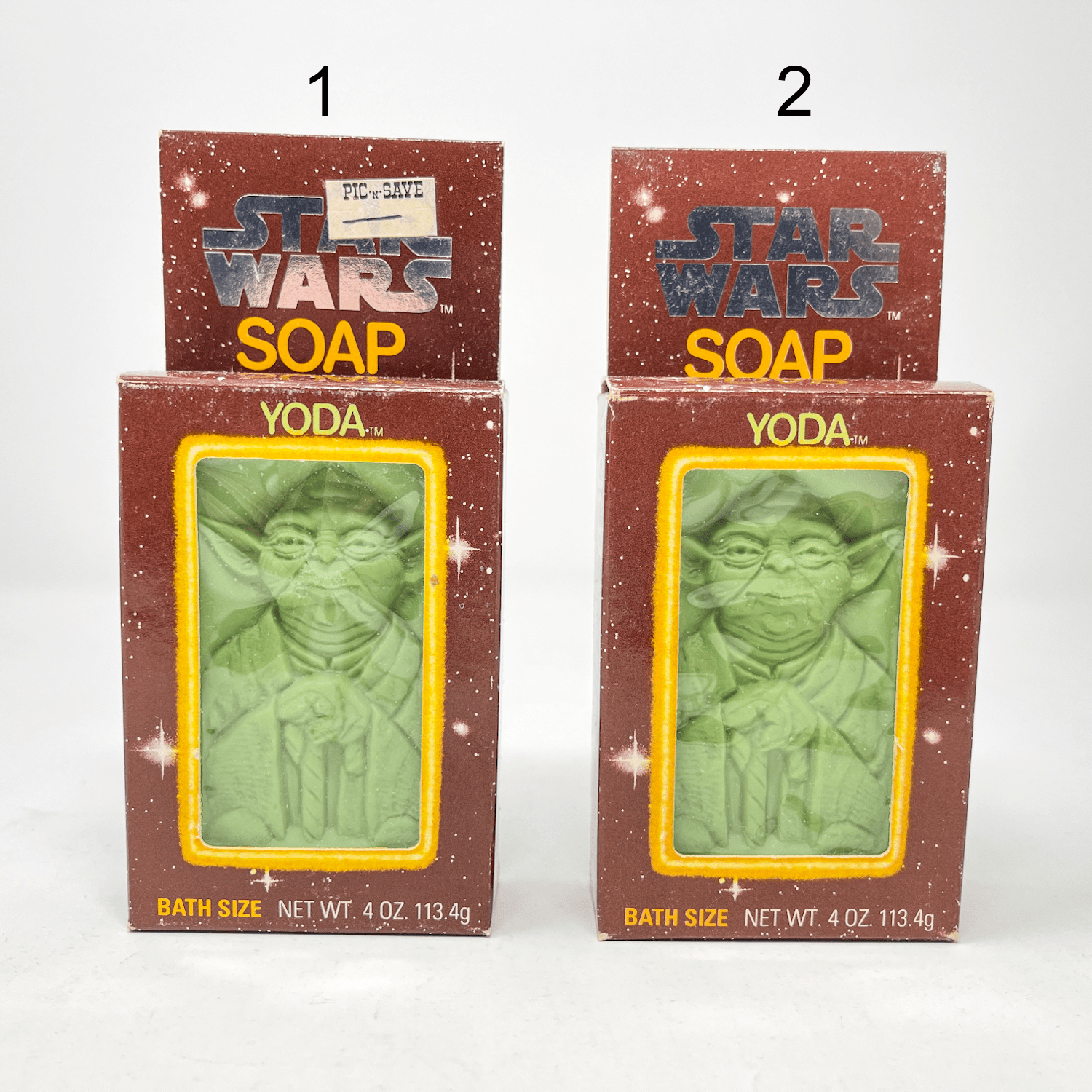 Vintage Omni Cosmetics Star Wars Non-Toy Yoda Soap Bar MIB - Omni Cosmetics