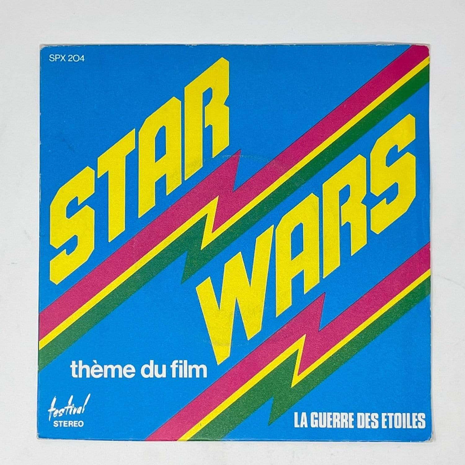 Vintage Other Star Wars Non-Toy Star Wars Main Theme 7" Record - France (1978)