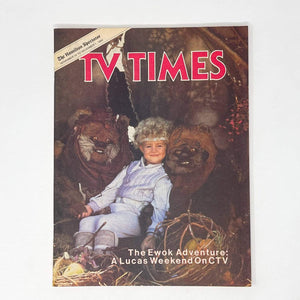 Vintage Other Star Wars Non-Toy TV Times Magazine Ewok Movie - Canada (1985)