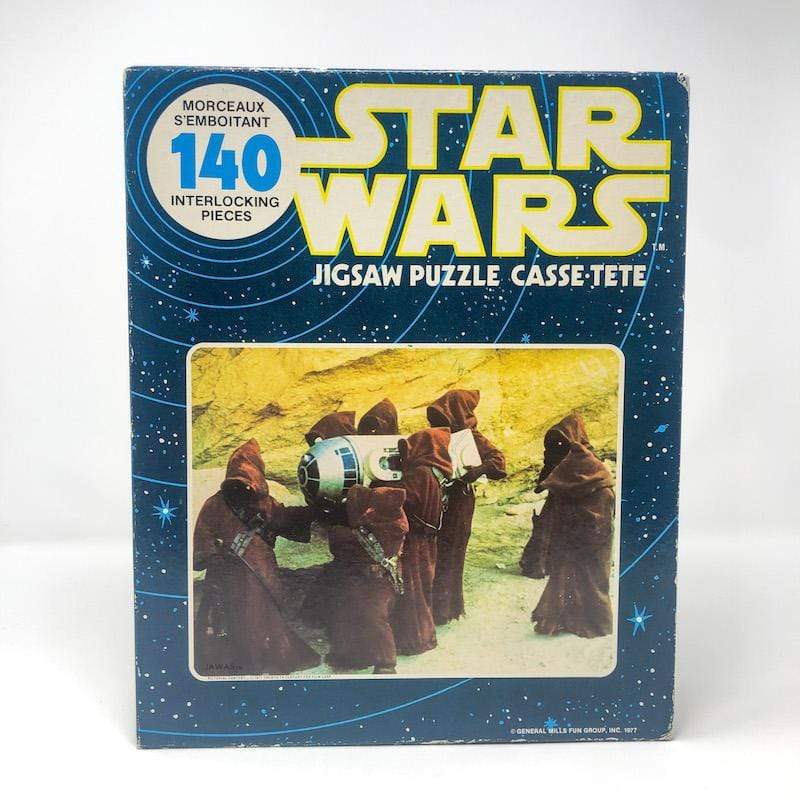 Vintage Parker Brothers Star Wars Toy Star Wars Puzzle - Jawas SEALED 140 Piece Canadian