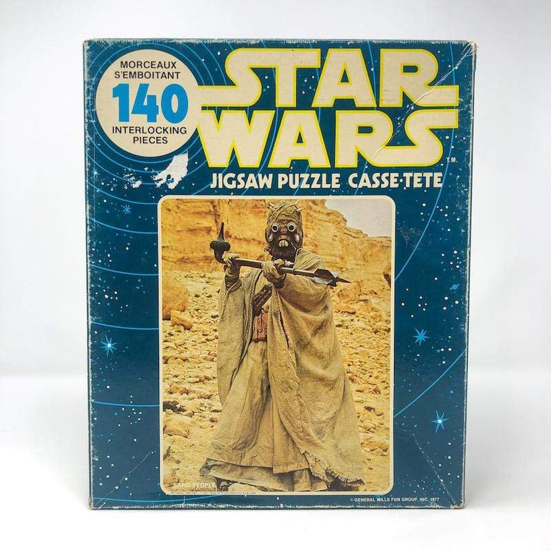 Vintage Parker Brothers Star Wars Toy Star Wars Puzzle - Sand People SEALED 140 Piece Canadian