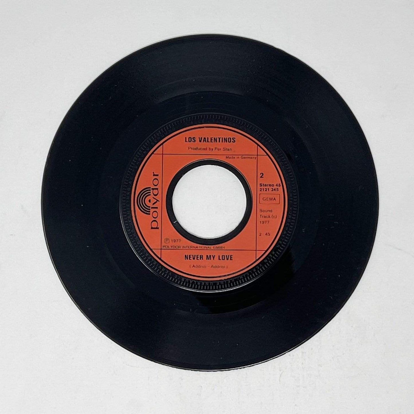 Vintage Polydor Star Wars Non-Toy Star Wars Theme Los Valentinos 7" Record - Germany (1986)