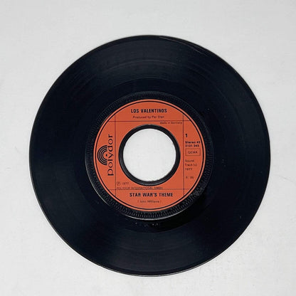 Vintage Polydor Star Wars Non-Toy Star Wars Theme Los Valentinos 7" Record - Germany (1986)