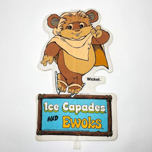 Vintage Presto Magix Star Wars Non-Toy Wicket Ice Capades EWOKS Penant (1985)