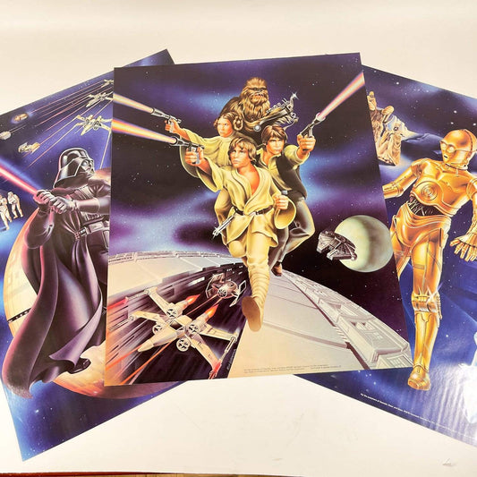 Vintage Proctor & Gamble Star Wars Ads 3 Poster Set - Overstock Dawn Star Wars Promotional Posters (1978)