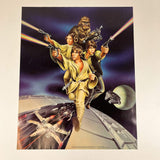 Vintage Proctor & Gamble Star Wars Ads Luke, Leia, Han & Chewie - Overstock Dawn Promotional Poster (1978)