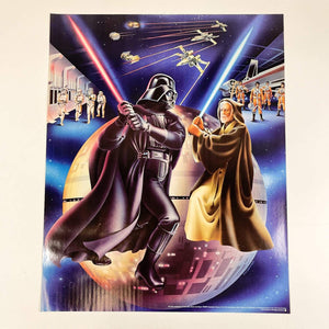 Vintage Proctor & Gamble Star Wars Ads Vader & Ben - Overstock Dawn Promotional Poster (1978)
