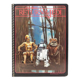 Vintage Randim Marketing Star Wars Non-Toy ROTJ Endor Spiral Notebook - Unused