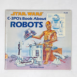 Vintage Random House Star Wars Non-Toy C-3PO's Book About Robots Story Book (1983)