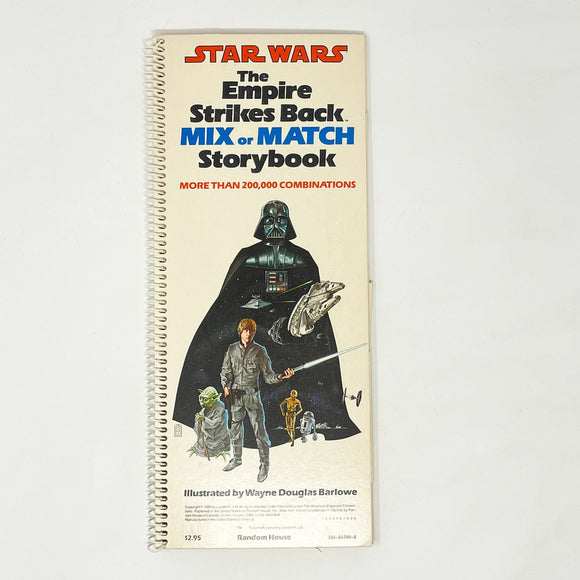 Vintage Random House Star Wars Non-Toy Empire Strikes Back MIX or MATCH Storybook (1980)
