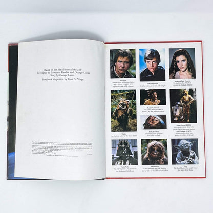 Vintage Random House Star Wars Non-Toy Return of the Jedi Storybook - Hardcover (1983)
