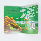 Vintage Random House Star Wars Non-Toy Shiny As A Droid - Touch & Feel Book (1986)