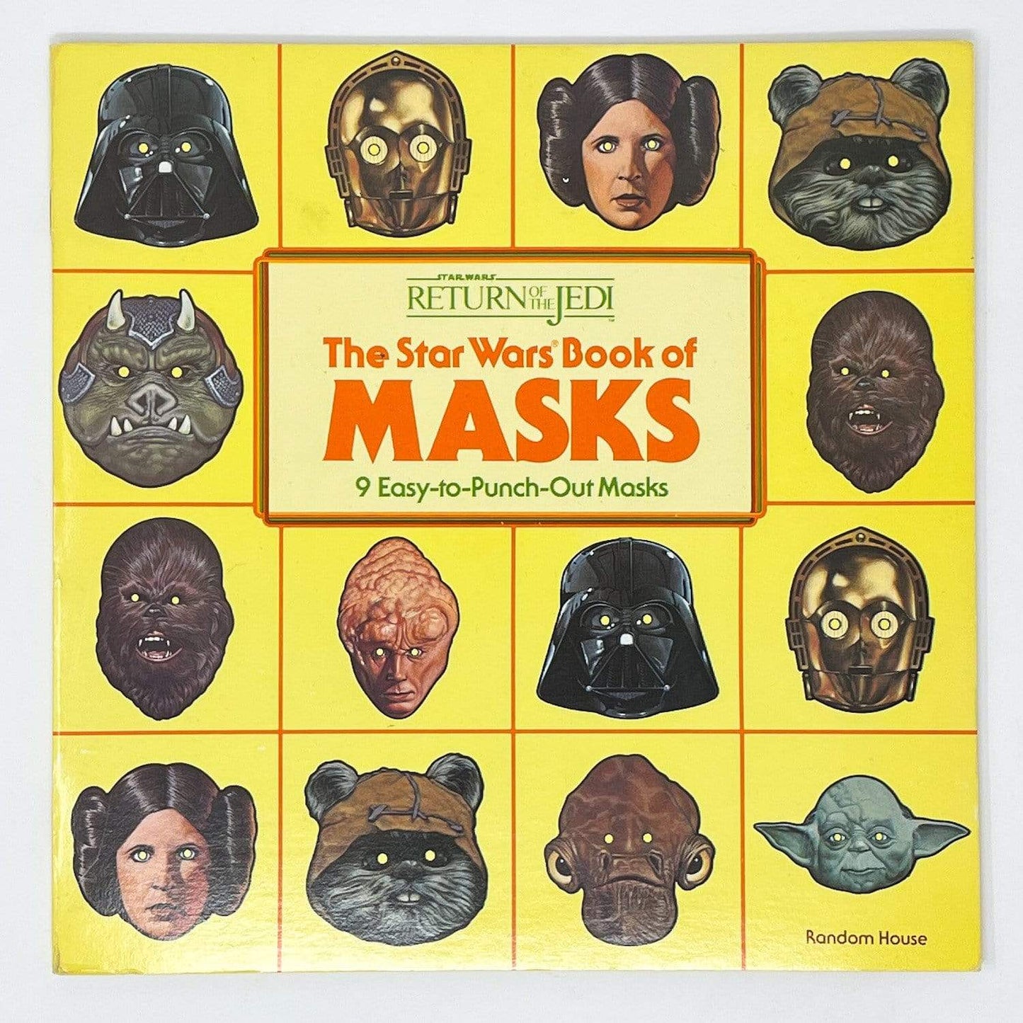 Vintage Random House Star Wars Non-Toy Star Wars Book of Masks (1983)