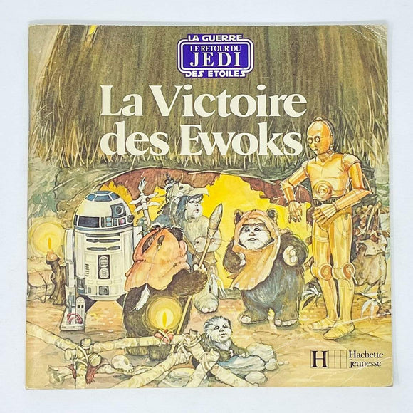 Vintage Random House Star Wars Non-Toy The Ewoks Join The Fight FRENCH Story Book Canadian (1983)