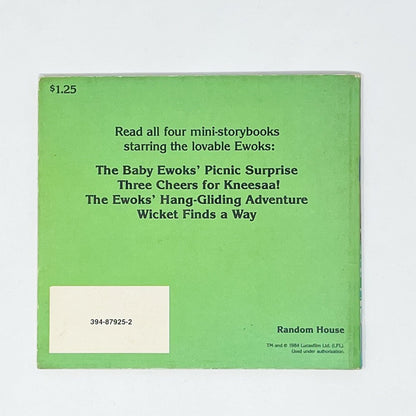 Vintage Random House Star Wars Non-Toy Three Cheers for Kneesa Book (1984)