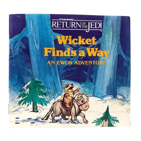 Vintage Random House Star Wars Non-Toy Wicket Finds A Way Story Book (1984)