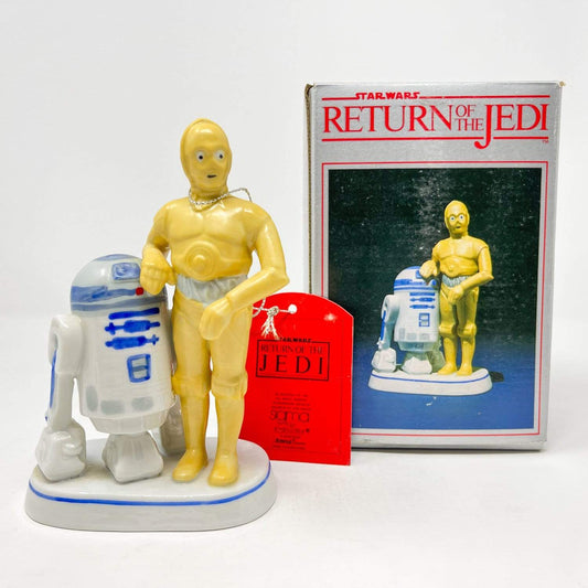 Vintage Sigma Star Wars Non-Toy Sigma R2-D2 and C-3PO Bisque Figure - Boxed or Loose (1983)