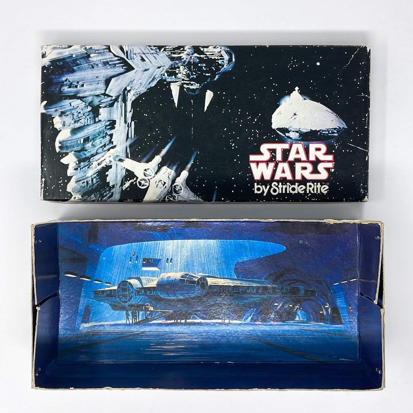 Vintage Stride Rite Star Wars Non-Toy Stride Rite Shoe Box with Diorama - 1980