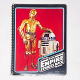 Vintage Stuart Hall Star Wars Non-Toy C-3PO & R2-D2 ESB Spiral Notebook - Unused