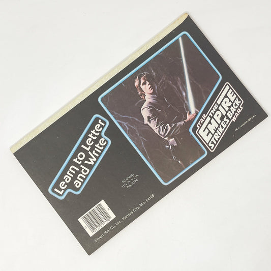 Vintage Stuart Hall Star Wars Non-Toy Luke Dagobah ESB Learn to Letter Notebook - Unused