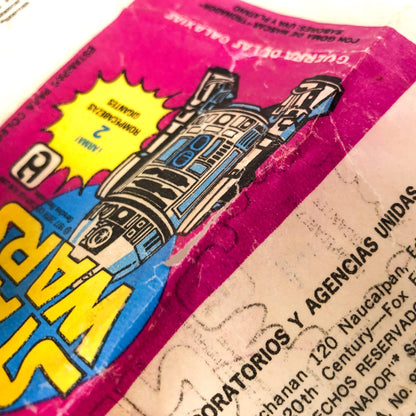 Mexican Guerra De Las Galaxias Star Wars Wax Packs