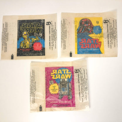 Mexican Guerra De Las Galaxias Star Wars Wax Packs