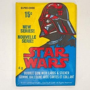 Vintage Topps Star Wars Trading Cards O-PEE-CHEE Star Wars Series 2 SEALED Pack