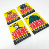 Vintage Topps Star Wars Trading Cards Set of 4 SEALED Topps Return of the Jedi Series 1 Packs