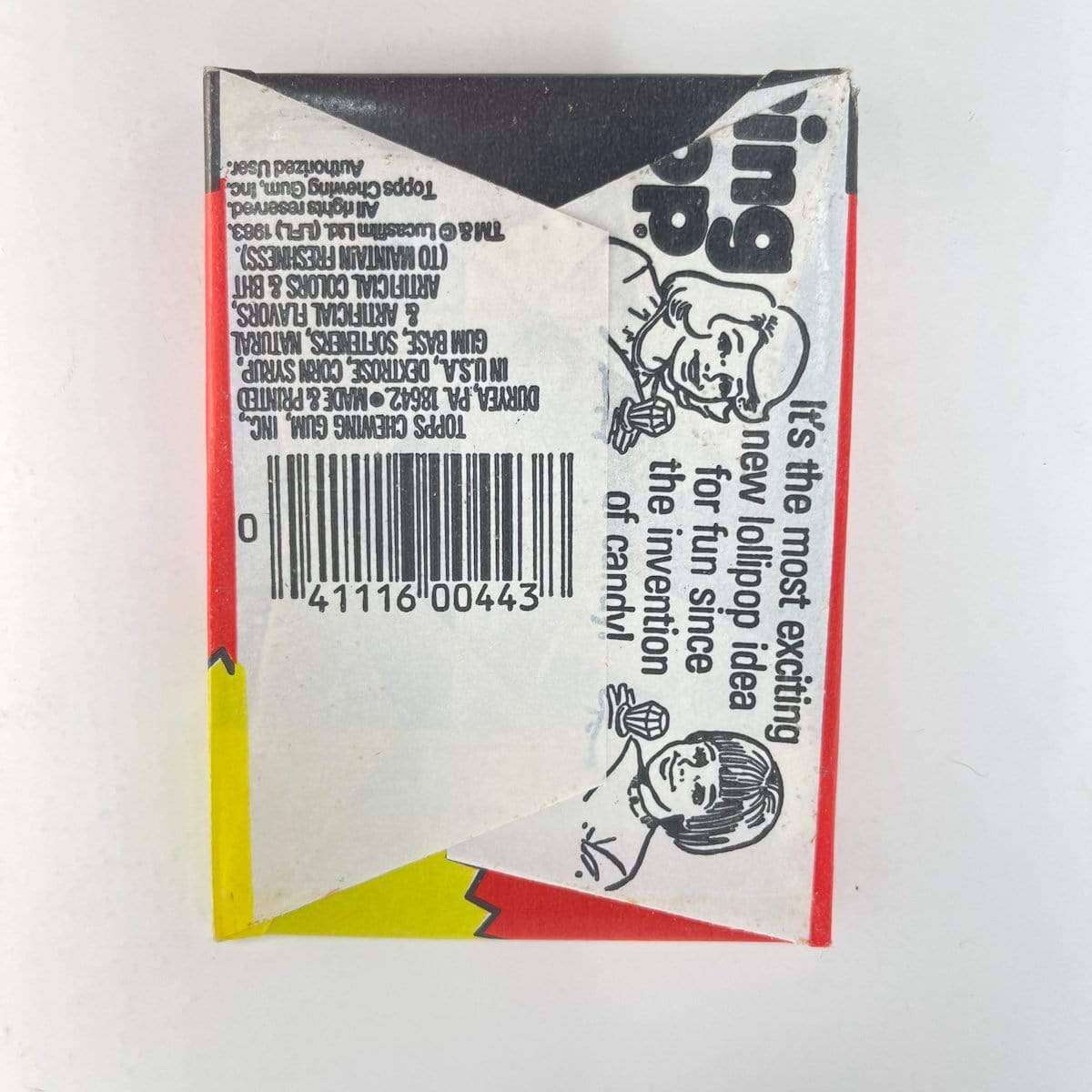 Vintage Topps Star Wars Trading Cards Topps Return of the Jedi Series 2 SEALED Pack - Lando Skiff