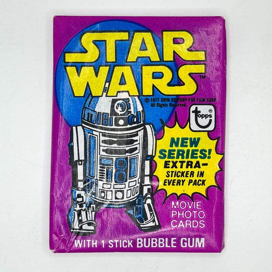 Vintage Topps Star Wars Trading Cards Topps Star Wars Sealed Wax Pack - Series 3