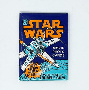 Vintage Topps Star Wars Trading Cards Topps Star Wars Series 5 SEALED Pack