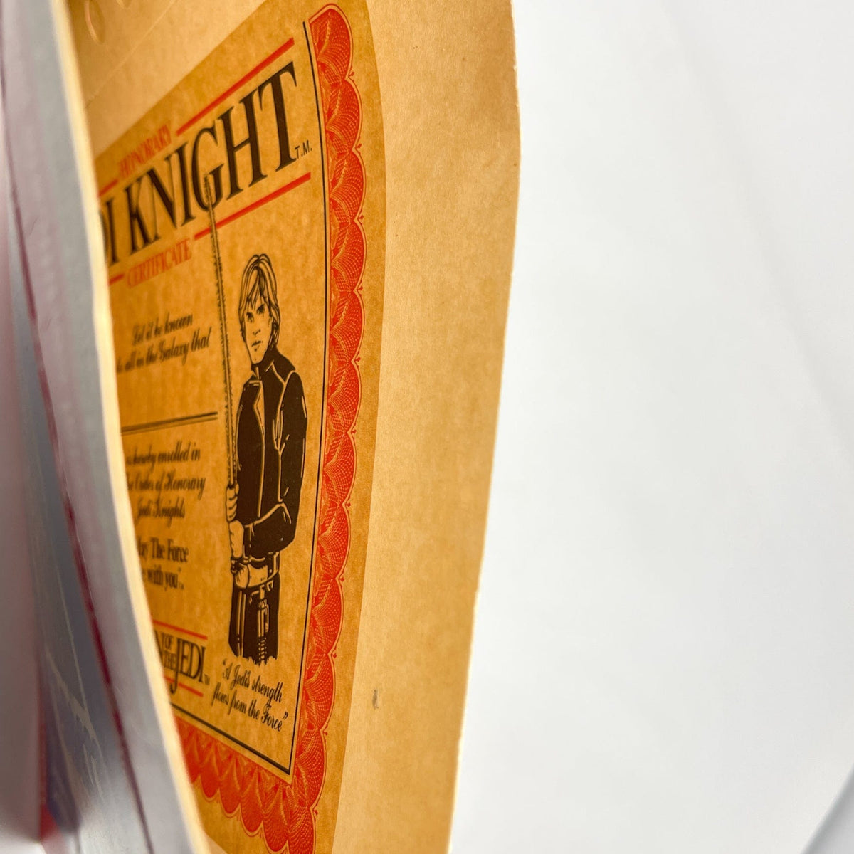 Chewbacca Underoos Package w/ Jedi Knight Certificate Vintage Star Wars