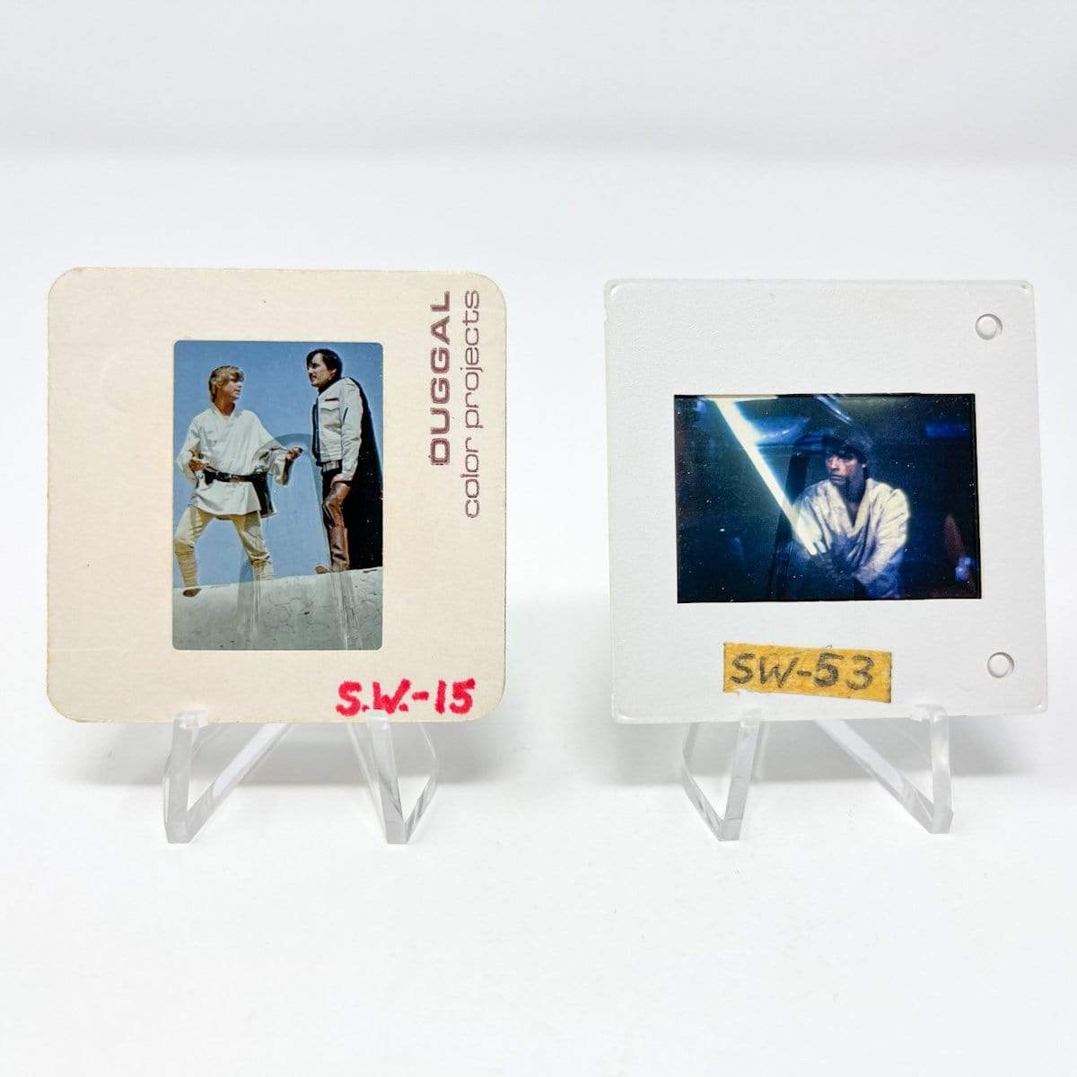 Vintage Unknown Star Wars Non-Toy Vintage Star Wars Slides - Biggs and Luke (1977)