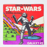 Vintage Zafiro Star Wars Non-Toy Star Wars Disco Theme 7" Record - Galaxy 42 - France (1977)