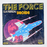 Vintage Zafiro Star Wars Non-Toy The Force (La Fuerza) 7" Record - The Droids - Spain (1977)